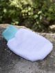 Kind toilethandschoen wit/rand rib nil 34GTEN BC-wit