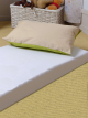 Taie d'oreiller 100% coton bio - vert / lin BIOTS